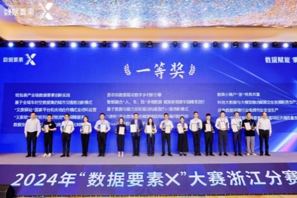 杭州峰景科技有限公司參賽項目入圍2024年“數據要素X”大賽全國總決賽